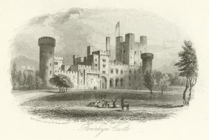 Penrhyn Castle, Llandygai, Wales av English School
