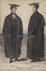 Pensionär, Fellow Commoner, Downing College av English School