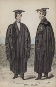 Pensionärer, Fellow Commoner, Jesus College av English School