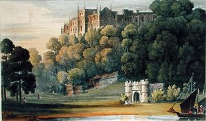 Pentillie Castle, från Ackermanns 