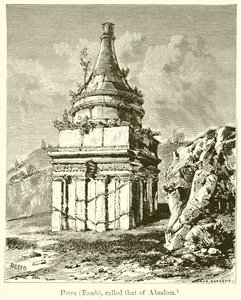 Petra (grav), kallad Absaloms