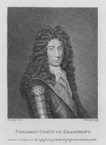 Philibert Comte de Grammont (gravyr) av English School