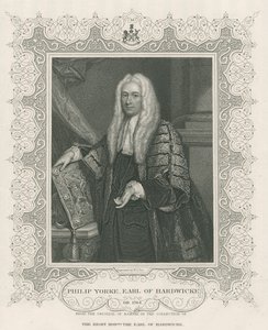 Philip Yorke, 1st Earl of Hardwicke, från "Lodge