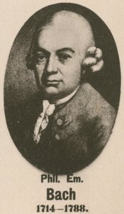 Philipp Emanuel Bach (gravyr) av English School