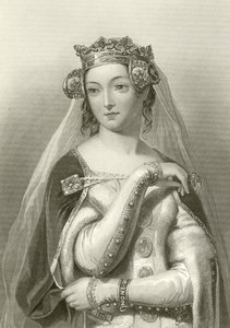 Philippa av Hainault, gemål till kung Edward III av English School