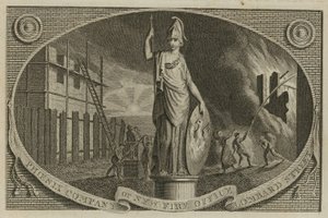 Phoenix Company; Nytt brandkontor, Lombard Street, London av English School