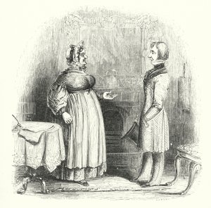 Bilder av populära människor: Gästgivaren (gravyr) av English School