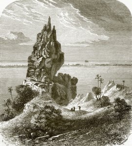 Pinnacle och korallrev, Bora-Bora av English School