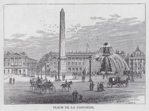 Place De La Concorde (gravyr) av English School