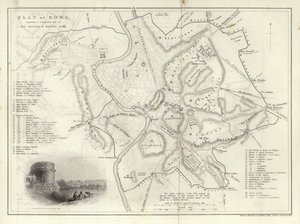 Plan över Rom av English School