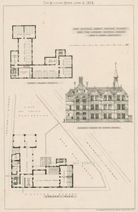 Plan för nya skolor, Great Hunter Street Schools, Old Kent Road av English School