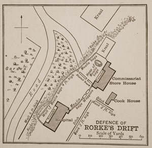 Plan för försvaret av Rorkes Drift av English School