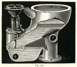 Kolvventilskåp, 1870 av English School