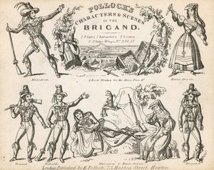 Pollocks karaktärer och scener i Brigand av English School