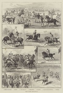 Polo i Indien (gravyr) av English School