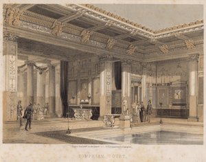 Pompeian Court, Crystal Palace, Sydenham av English School