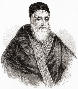 Påven Sixtus V eller Xystus V, född Felice Peretti di Montalto, från Ward and Lock