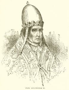 Påven Sylvester II av English School