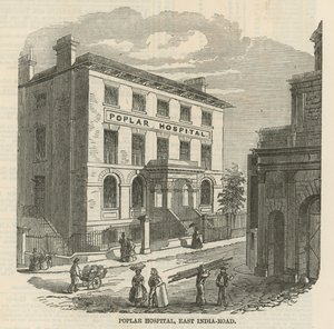 Poplar Hospital, East India Road, London av English School
