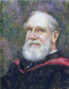 Portrait miniature of William Odling (1829-1921)