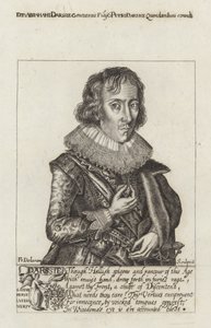 Porträtt av Abraham Darssie av English School