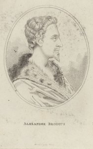 Porträtt av Alexander Brodius av English School