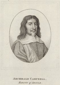 Porträtt av Archibald Campbell av English School