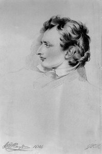 Porträtt av Benjamin Robert Haydon av English School