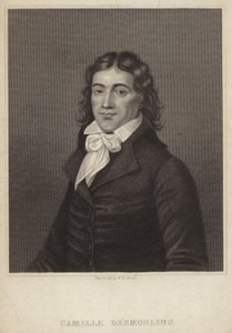 Porträtt av Camille Desmoulins av English School