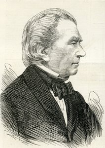 Porträtt av Charles Blacker Vignoles, 1875 av English School