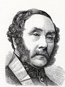 Porträtt av Charles Sackville-West, 1873 av English School