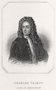 Porträtt av Charles Talbot, hertig av Shrewsbury, 1835 av English School