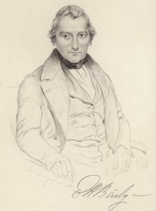 Porträtt av Edward Hodges Baily av English School