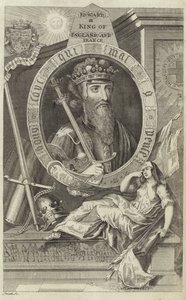 Porträtt av Edward III av England av English School