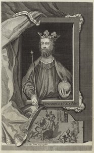 Porträtt av Edward II av England av English School