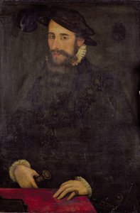 Porträtt av Edward Seymour, hertig av Somerset och Lord Protector (ca 1500-52)