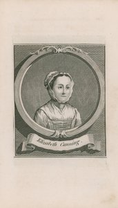 Porträtt av Elizabeth Canning av English School