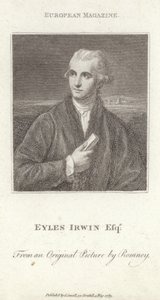 Porträtt av Eyles Irwin av English School