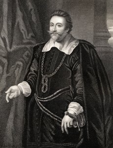 Porträtt av Francis Cotington, från Lodges British Portraits, 1823 av English School
