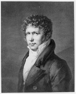 Porträtt av Friedrich Heinrich Alexander, baron von Humboldt (1769-1859) av English School