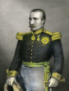 Porträtt av general Pierre Bosquet av English School