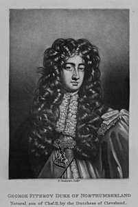 Porträtt av George Duke of Northumberland, från "Characters Illustrious in British History", av Richard Earlom och Charles Turner, 1815 av English School