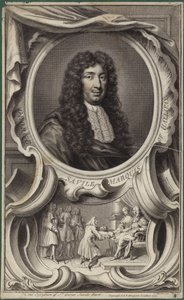 Porträtt av George Savile, markis av Halifax av English School