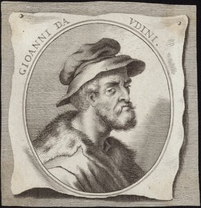 Porträtt av Giovanni da Udine av English School