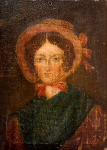 Porträtt av Grace Darling av English School