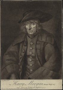 Porträtt av Harry Morgan