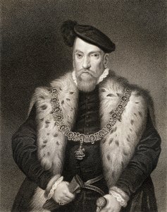 Porträtt av Henry Fitzalan, 12:e earl av Arundel, från Lodges British Portraits, 1823