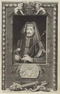 Porträtt av Henrik IV av England av English School