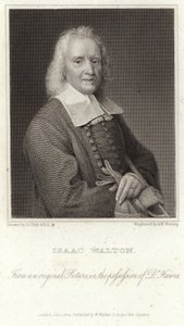 Porträtt av Izaak Walton av English School