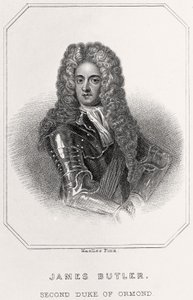 Porträtt av James Butler, andre hertig av Ormond, 1835 av English School